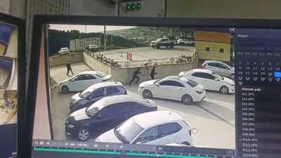 Kocaeli'nin İzmit ilçesinde büyük bir tehlike atlatıldı. Karadenizliler Mahallesi'nde bulunan