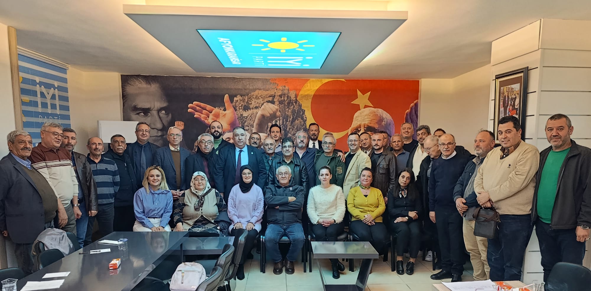 İYİ Parti Afyonkarahisar İl Başkanlığı, 2 Aralık Salı günü ilk
