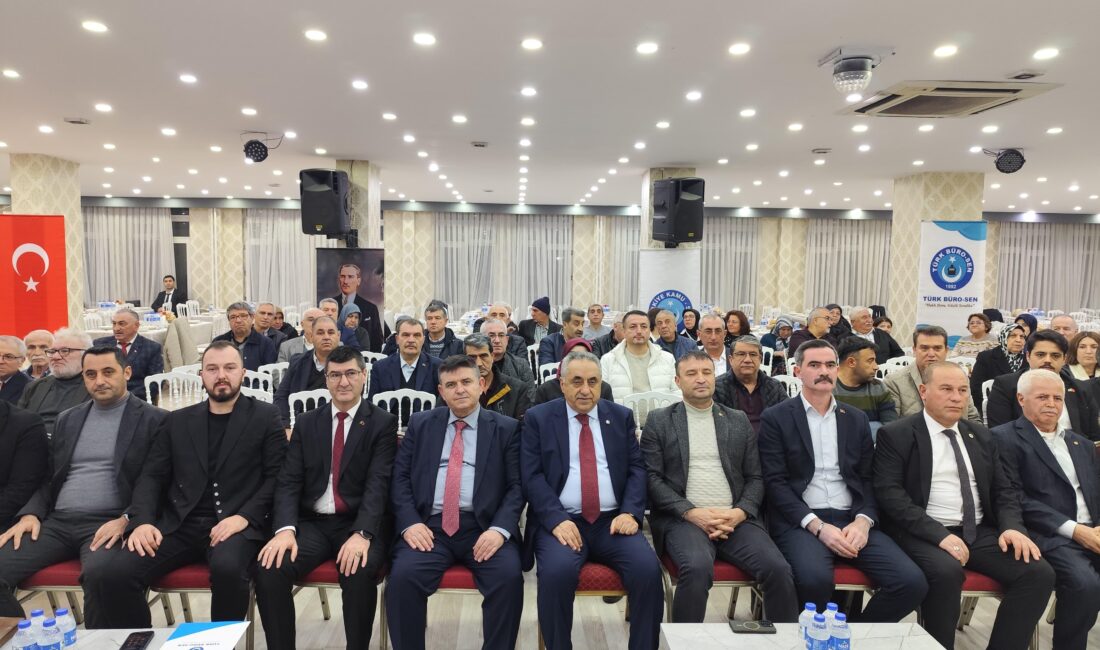 Türk Büro-Sen Afyonkarahisar Şubesi tarafından, sendikaya uzun yıllar emek veren