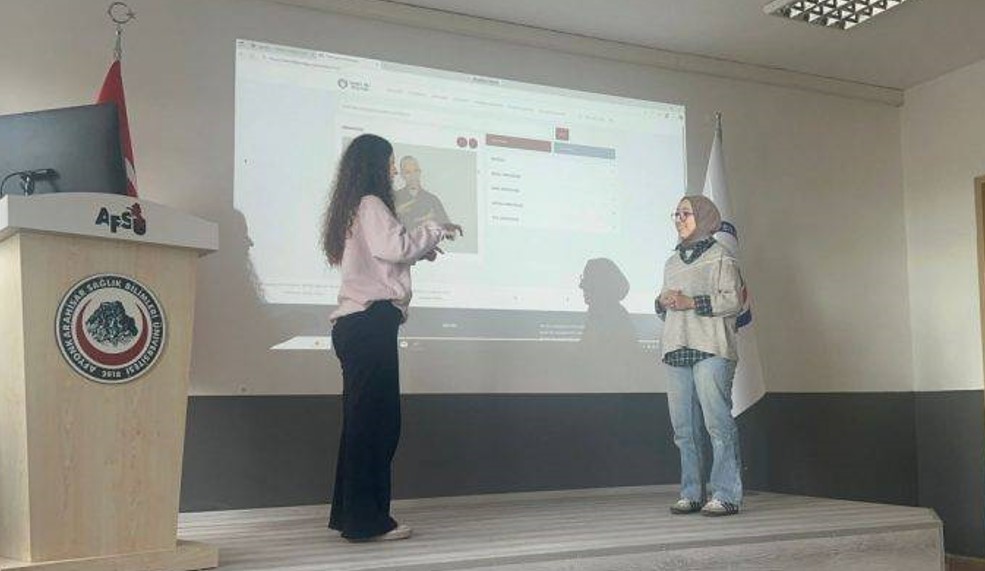 Şuhut Sağlık Hizmetleri Meslek Yüksekokulu (SHMYO) Konferans Salonunda düzenlenen “İşaret
