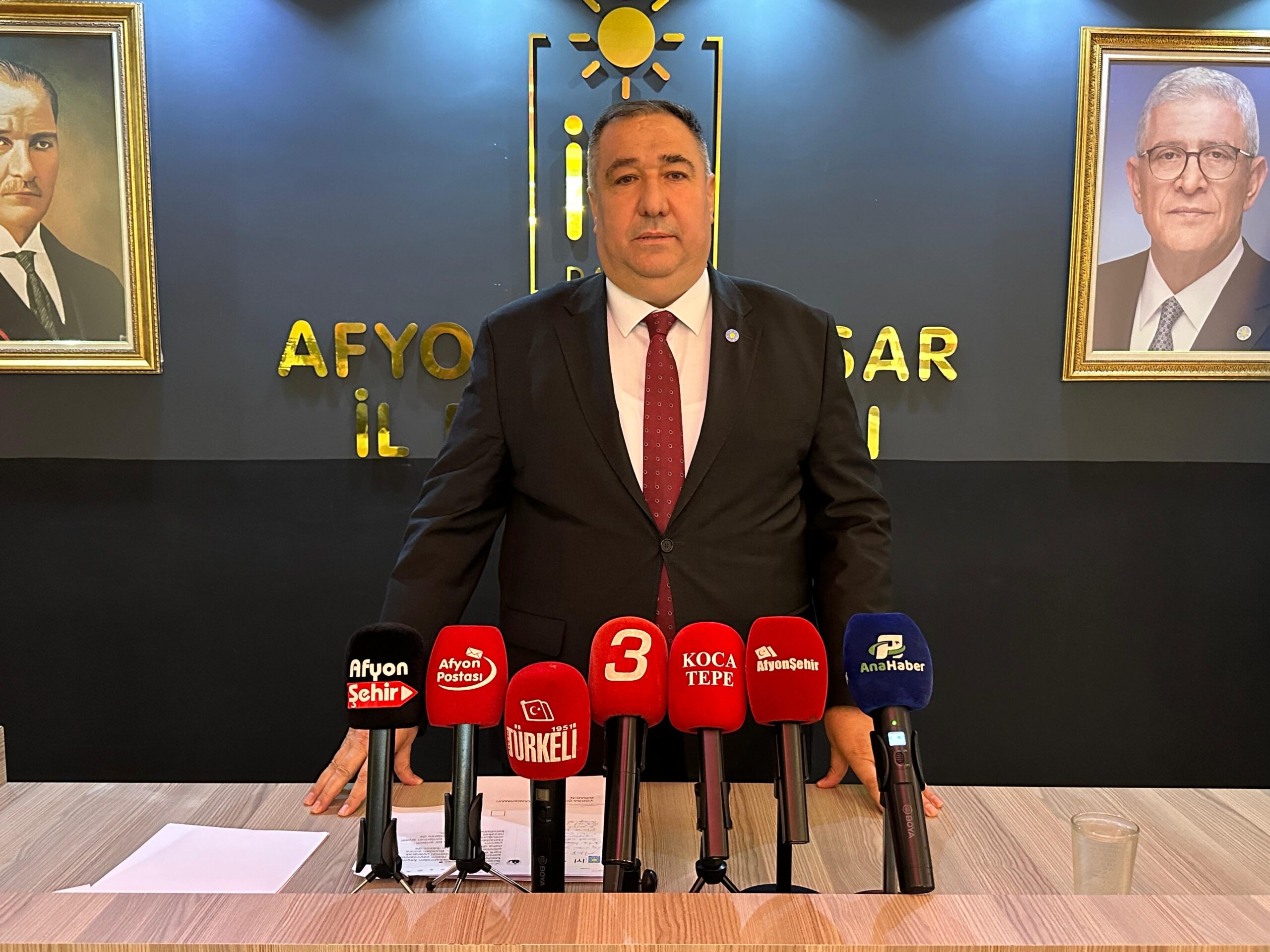 İYİ Parti Afyonkarahisar İl Başkanı Muhammet Mısırlıoğlu, asgari ücretin en
