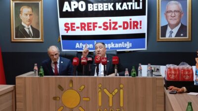 İYİ Parti Afyonkarahisar İl Başkanı Muhammet Mısırlıoğlu, parti il başkanlığında