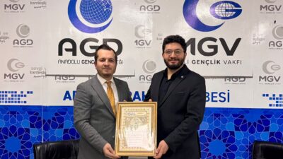 Saadet Partisi İl Başkanı Beytullah Karataş, Anadolu Gençlik Derneği (AGD)