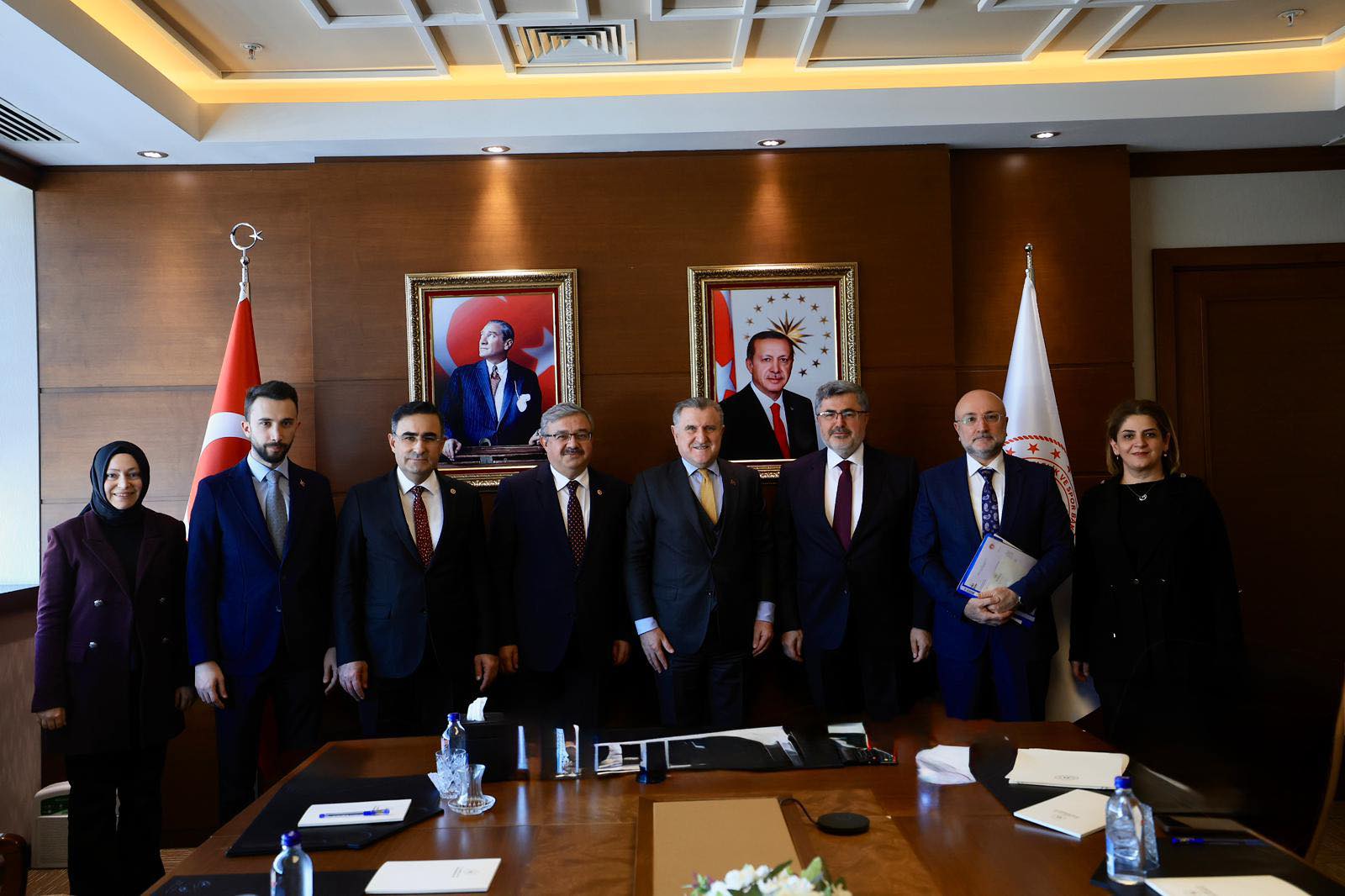 AK Parti Afyonkarahisar Milletvekilleri İbrahim Yurdunuseven, Ali Özkaya, Hasan Arslan,