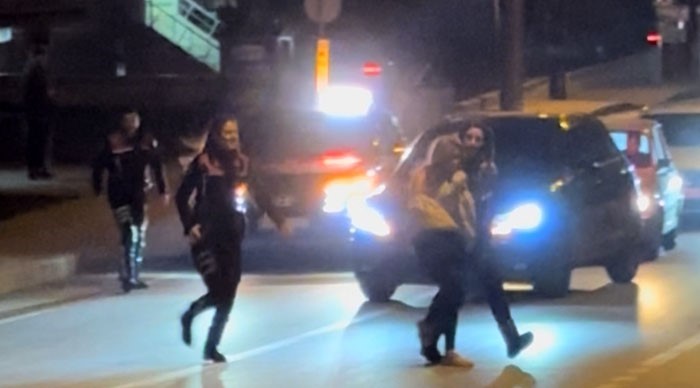 Edirne’de sinir krizi geçiren genç bir kadın çevreye zarar verince