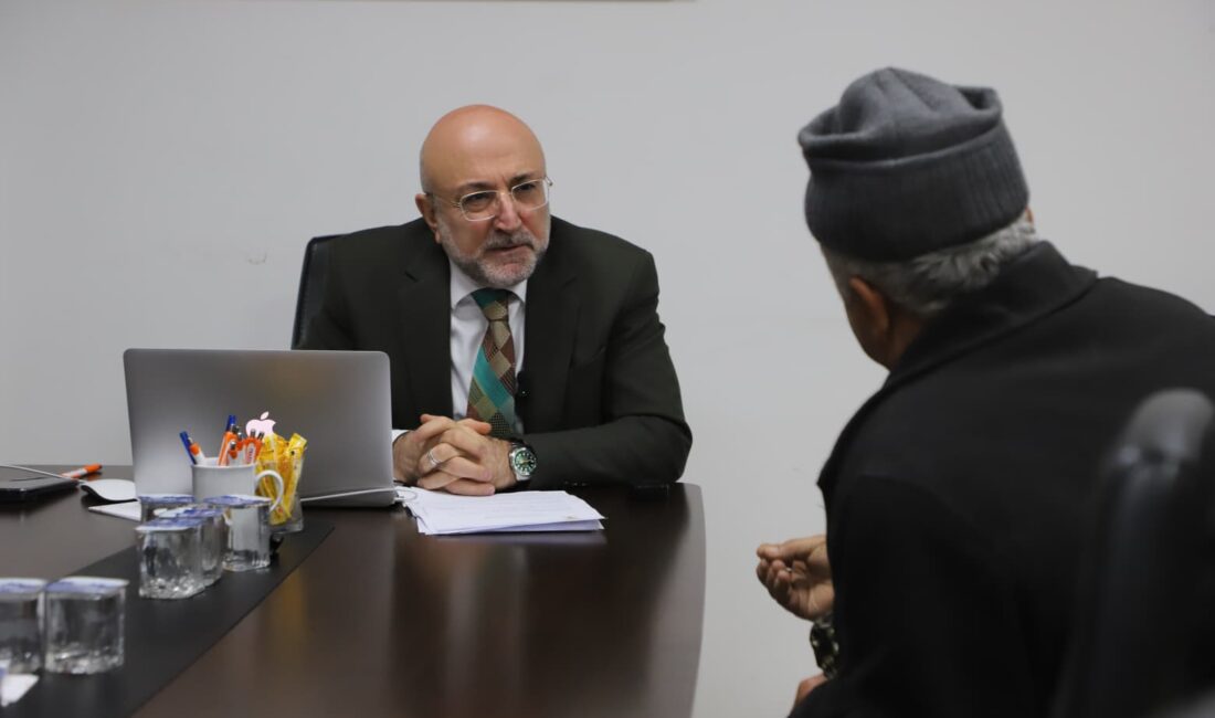 AK Parti Afyonkarahisar İl Başkanı Turgay Şahin, halk buluşmaları kapsamında