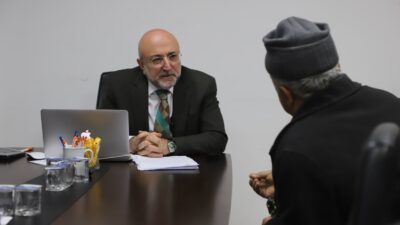 AK Parti Afyonkarahisar İl Başkanı Turgay Şahin, halk buluşmaları kapsamında