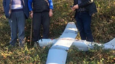 İçişleri Bakanlığı, Kocaeli'nin İzmit ilçesinde Rus menşeili "Orlan-10" tipi olduğu