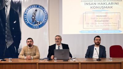 İİBF Prof. Dr. Sabri Bektöre Konferans salonunda düzenlenen etkinliğe; İİBF