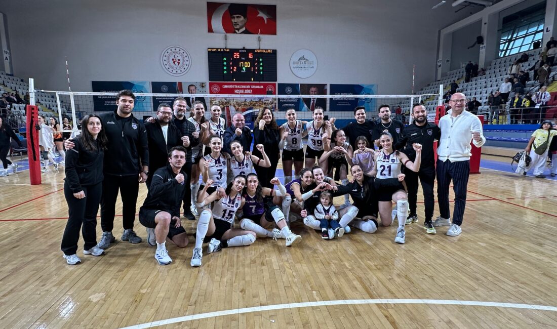 TVF Arabica Coffee House Kadınlar Voleybol 1. Ligi’nde mücadele eden