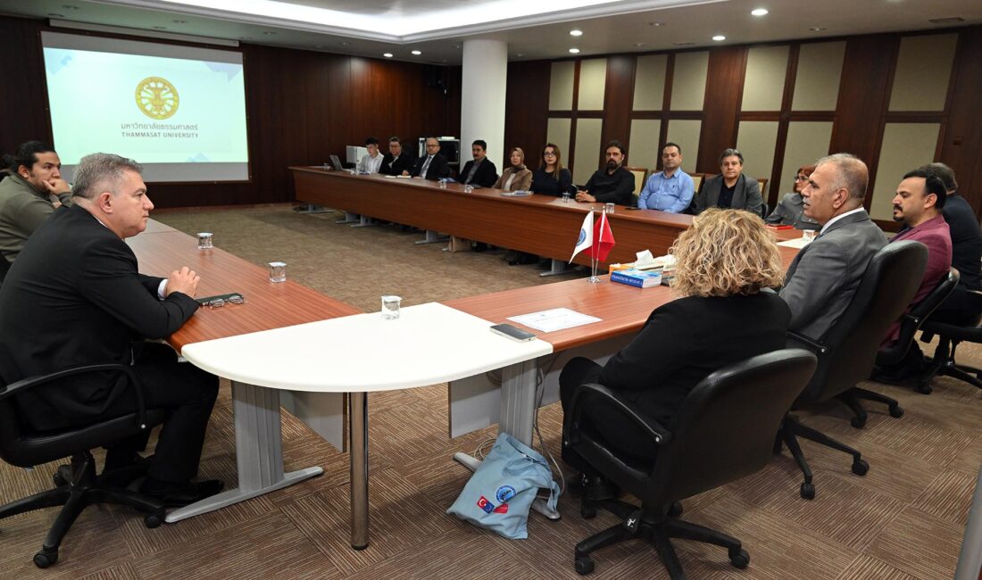 AKÜ Rektör Yardımcısı Şuayıp Özdemir’in başkanlık ettiği, Sürdürülebilirlik Koordinatörü Prof.