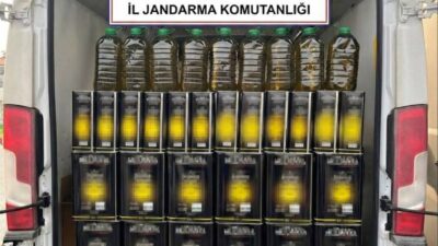 Şüpheli A.Y.’nin kullandığı araçta yapılan aramada; 15 adet 16 litrelik