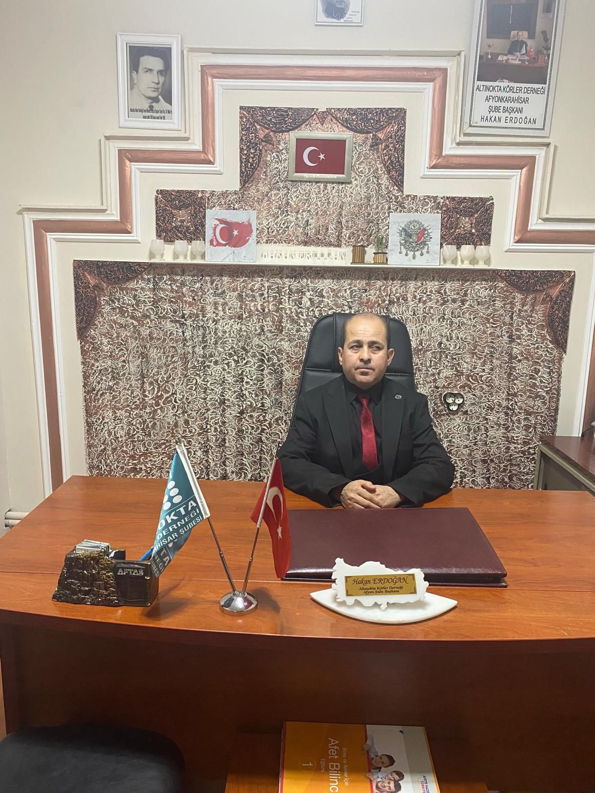 Altınokta Körler Derneği Genel Başkan Yardımcısı ve Afyonkarahisar Şube Başkanı