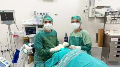 Afyonkarahisar Şuhut Devlet Hastanesi Göz Polikliniği’nde başarılı bir göz kapağı