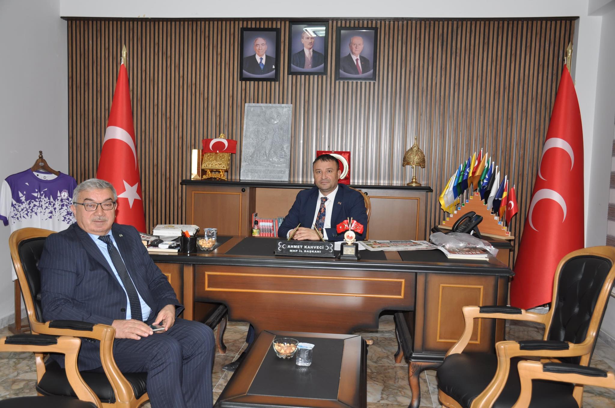 Şuhut Belediye Başkanı Muhittin Özaşkın, Milliyetçi Hareket Partisi (MHP) Afyonkarahisar