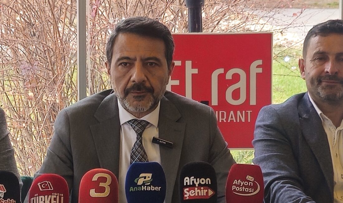 Afyonkarahisar Madeni Sanatkârlar Esnaf Odası Başkanı Mustafa Yılmazaslan, 17 Ocak