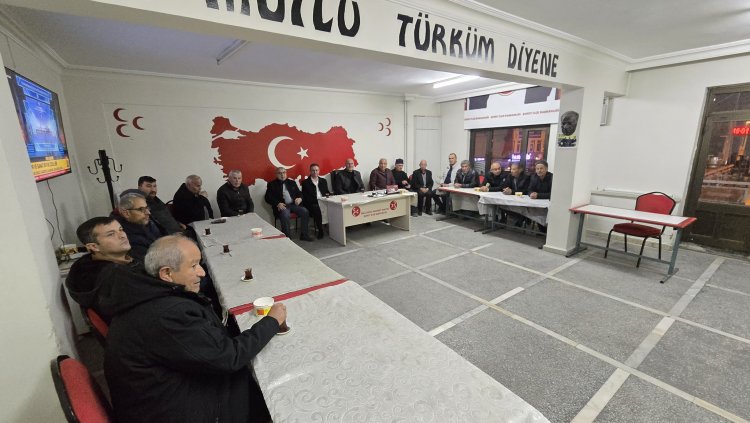 Milliyetçi Hareket Partisi Şuhut İlçe Başkanlığı’nın haftalık istişare toplantısına katılan