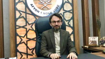 Eğitim Bir Sen Afyonkarahisar 1 Nolu Şube Başkanı Mustafa Arslan,