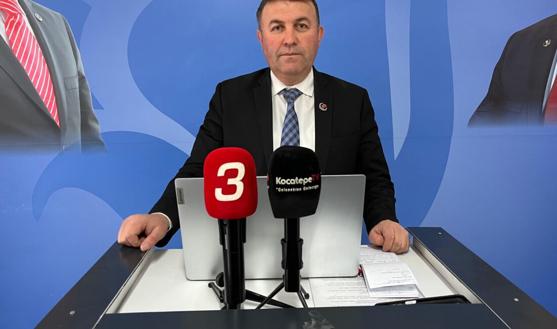 Büyük Birlik Partisi (BBP) Afyonkarahisar İl Başkanı Süleyman Çağlar, yaptığı