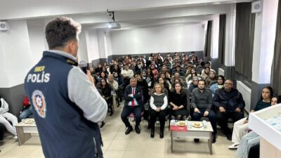 Gerçekleştirilen eğitim çalışması ile ilgili Afyonkarahisar İl Emniyet Müdürlüğü’nden yapılan