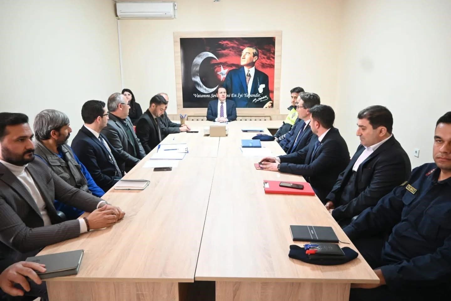 Çay Kaymakamı ve Sultandağı Kaymakam Vekili Hasan Hüsnü Türker başkanlığında,