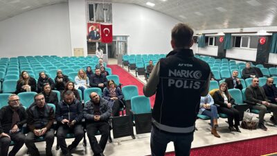 Afyonkarahisar İl Emniyet Müdürlüğü Narkotik Suçlarla Mücadele Şube Müdürlüğü ile