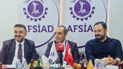 AFSİAD Yönetim Kurulu Başkanı Kadir Sayın ve AFSİAD yönetim kurulu