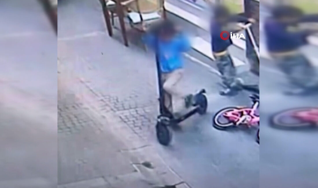 O anlarda kamera kayıttaydı... 6 yaşlarındaki 2 çocuk değeri 30