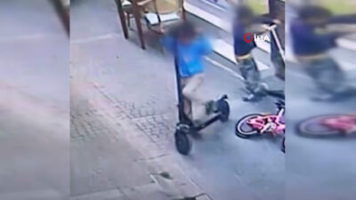 O anlarda kamera kayıttaydı... 6 yaşlarındaki 2 çocuk değeri 30