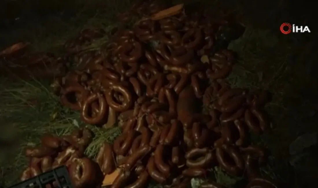 Ankara Gölbaşı’nda boş bir araziye kimliği belirsiz kişiler tarafından çok