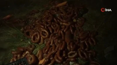 Ankara Gölbaşı’nda boş bir araziye kimliği belirsiz kişiler tarafından çok