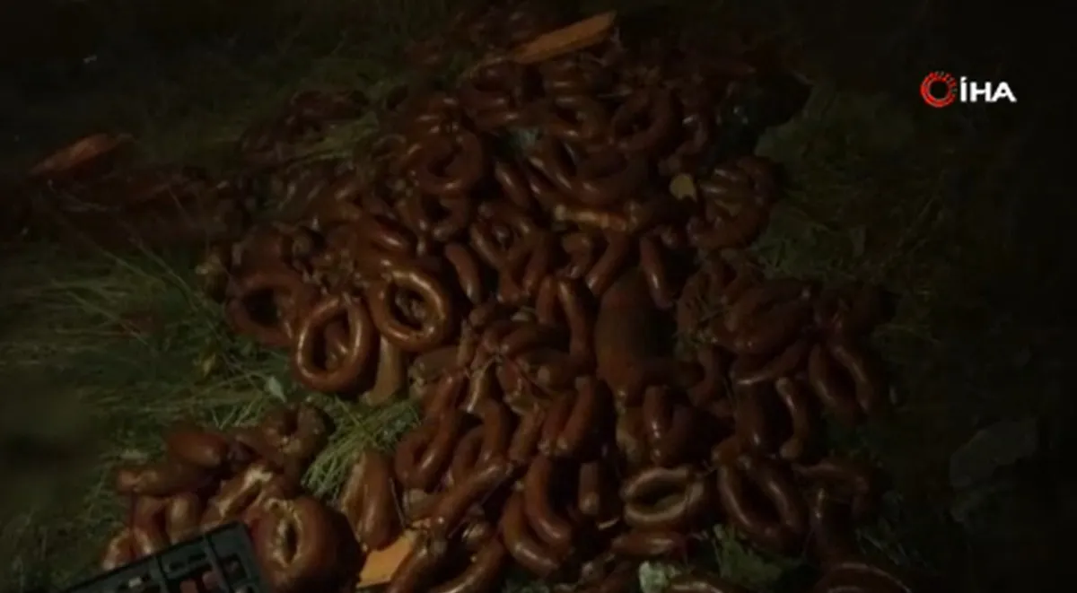 Ankara Gölbaşı’nda boş bir araziye kimliği belirsiz kişiler tarafından çok