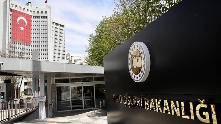 Dışişleri Bakanlığı, Barzani Karargâhı Sözcülüğü adına yapılan ve MHP Genel