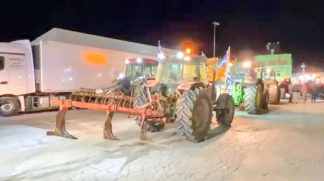 Yunanistan’da çiftçilerin tarım politikalarına karşı başlattığı eylem, Türkiye sınırında büyük