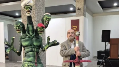 İstanbul'daki Lütfi Kırdar Uluslararası Kongre ve Sergi Sarayında teşhir edilen,