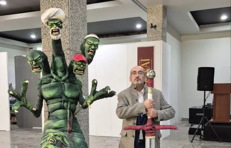 İstanbul'daki Lütfi Kırdar Uluslararası Kongre ve Sergi Sarayında teşhir edilen,