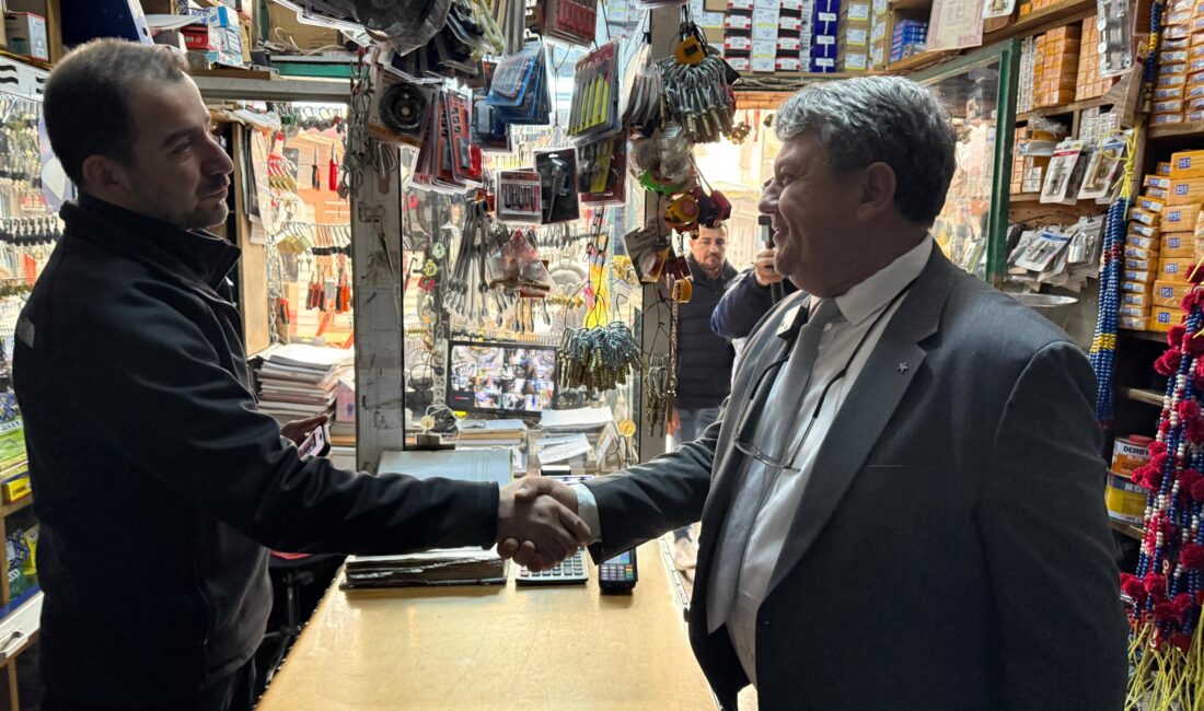 Madeni Sanatkarlar Esnaf Odası Başkan adayı Hakan Dilek, seçim çalışmaları