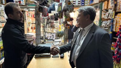 Madeni Sanatkarlar Esnaf Odası Başkan adayı Hakan Dilek, seçim çalışmaları