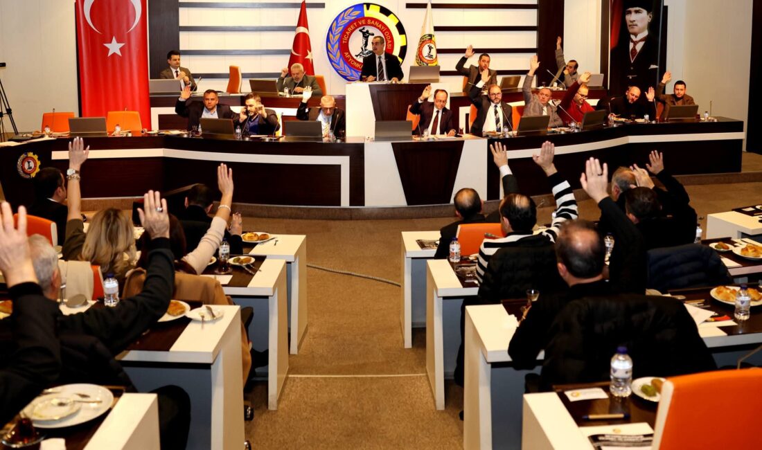 ATSO Meclisi Aralık Ayı Olağan Toplantısı’nda gündem ve bütçe maddeleri