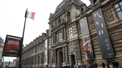 Louvre müzesinde meydana gelen su sızıntısı, Mısır antik eserler bölümünde