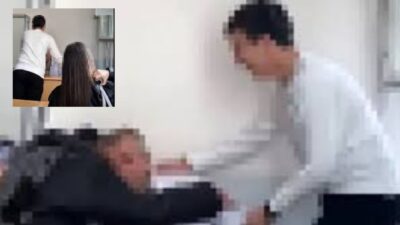 Ankara’da bir lisede öğrencilerin sınıf içinde öğretmenlerine saygısız davranışlarda bulunduğu