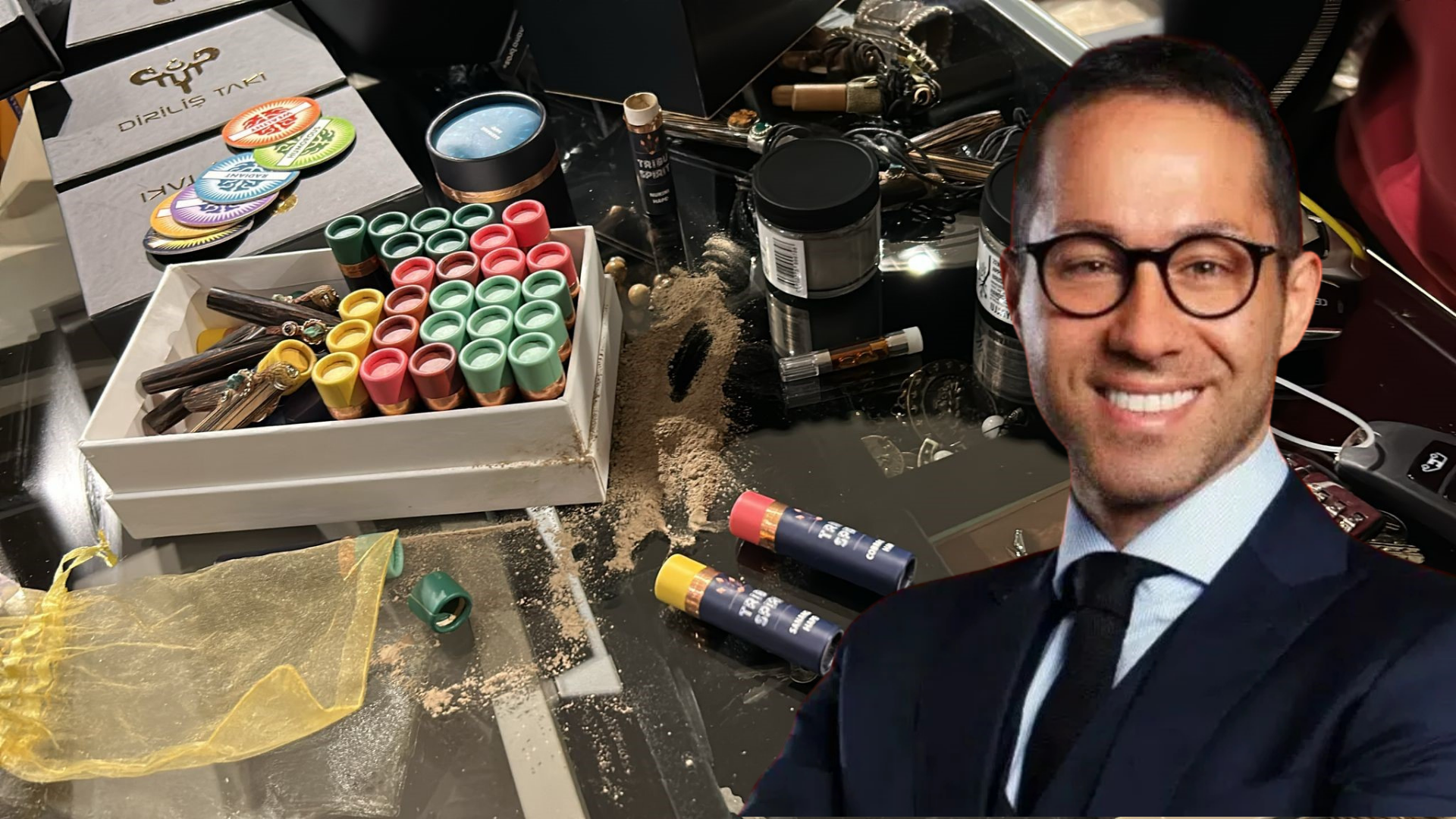 Türkiye’nin kilitlendiği ünlü uyuşturucu soruşturmasında, hakkında yakalama kararı bulunan iş