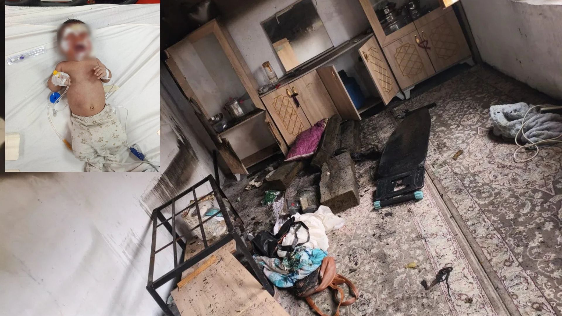 Bir aydır evleri kendiliğinden yanıyor, sebebi henüz ortaya çıkmıyor... Bu