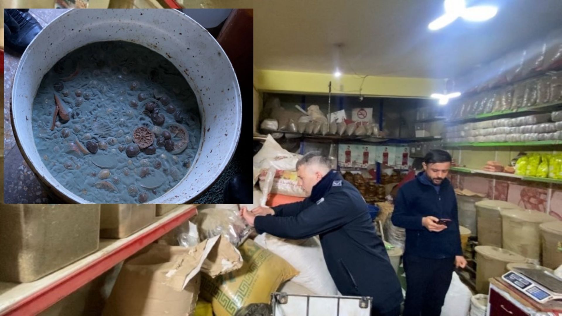 Ekipler bakkala girdi, mideler ayağa kalktı. Vatandaşa her gün satış