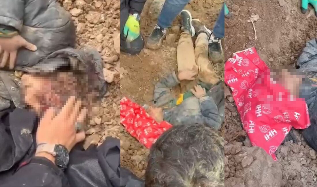 Hatay'da kayıp olarak aranırken başından yaralı ve vücudunun bir kısmı