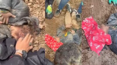 Hatay'da kayıp olarak aranırken başından yaralı ve vücudunun bir kısmı