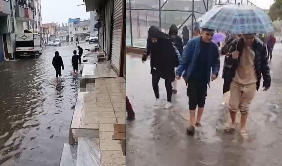 Meteorolojinin uyarısını yaptığı kuvvetli yağışlar, Adana'da sabah saatlerinde etkisini artırdı.