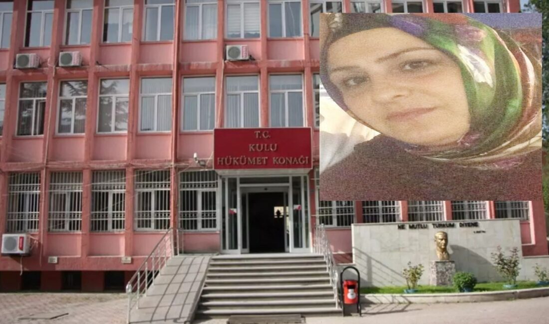 Konya'nın Kulu ilçesinde adliyede görevli olan katip Ayşe Selvi, icra