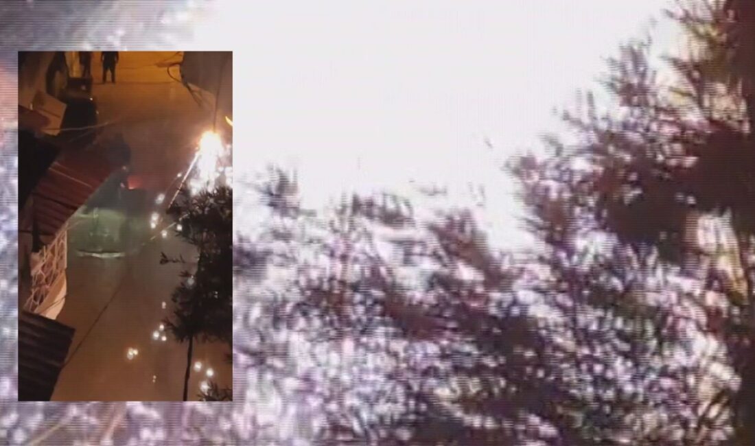 Hatay'ın Antakya ilçesinde elektrik kablolarında meydana gelen patlamalar, mahalle sakinlerine