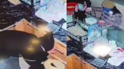 Adıyaman'ın Kahta ilçesinde, gece saatlerinde bir iş yerine giren kimliği